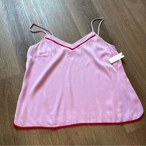 Anthtopologie violet silk cami, tank top